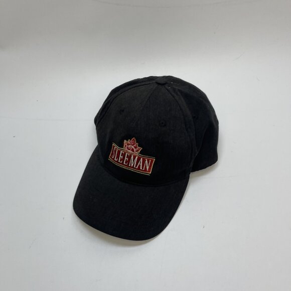 Sleeman Beer Cap Hat Black Classic Retro Canadian Beaver Logo Promo merch - Picture 4 of 11